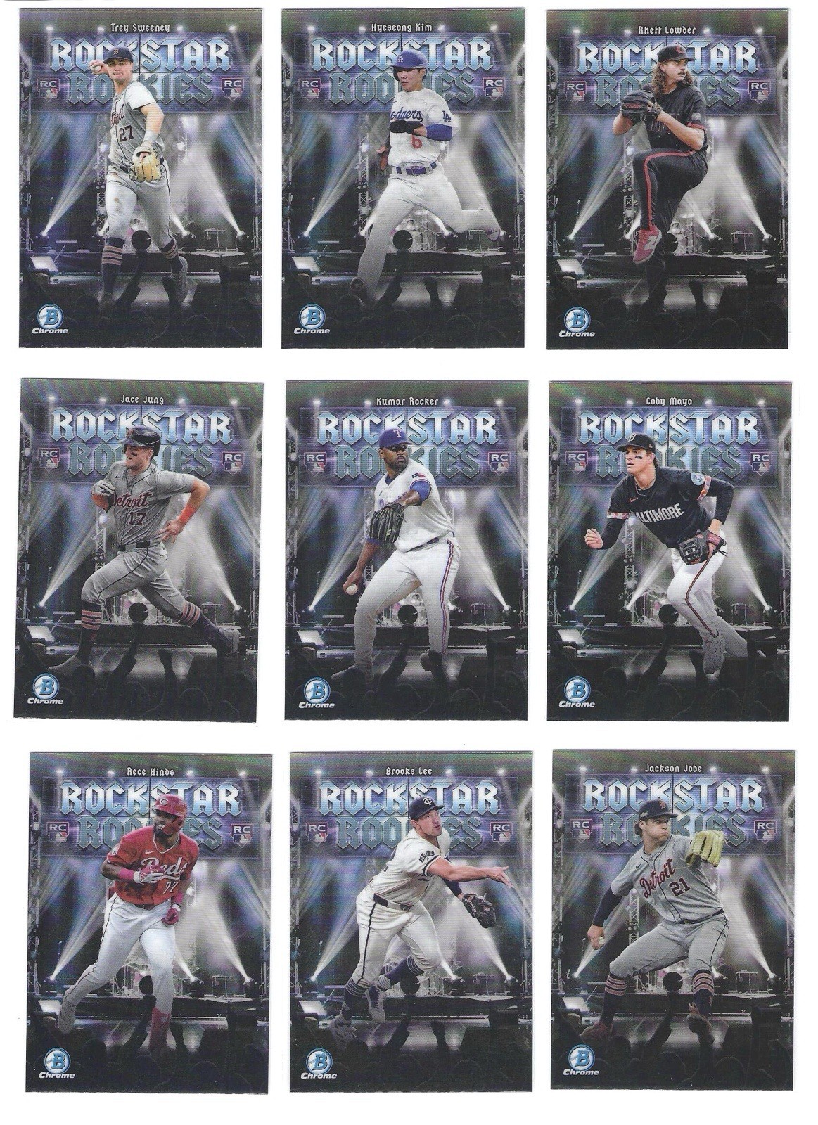 2025 Bowman Baseball- Inserts (Buy More, Save More)
