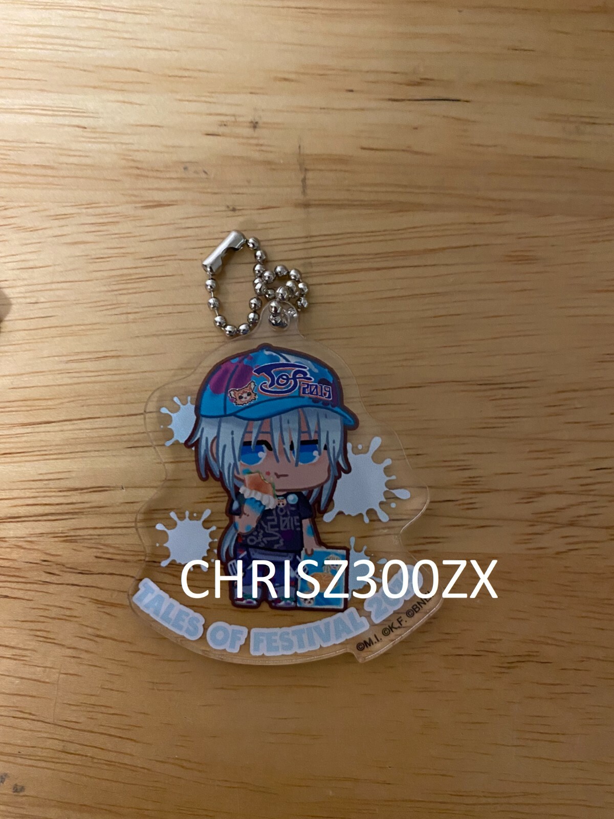 Tales of Festival 2019 Veigu - Tales of Ray Acrylic Charm Keychain Figure
