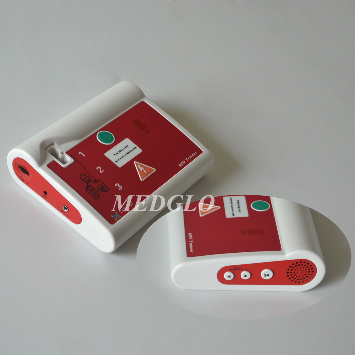 3 Units AED Trainer First Aid Training Machine For AED CPR Course Practice