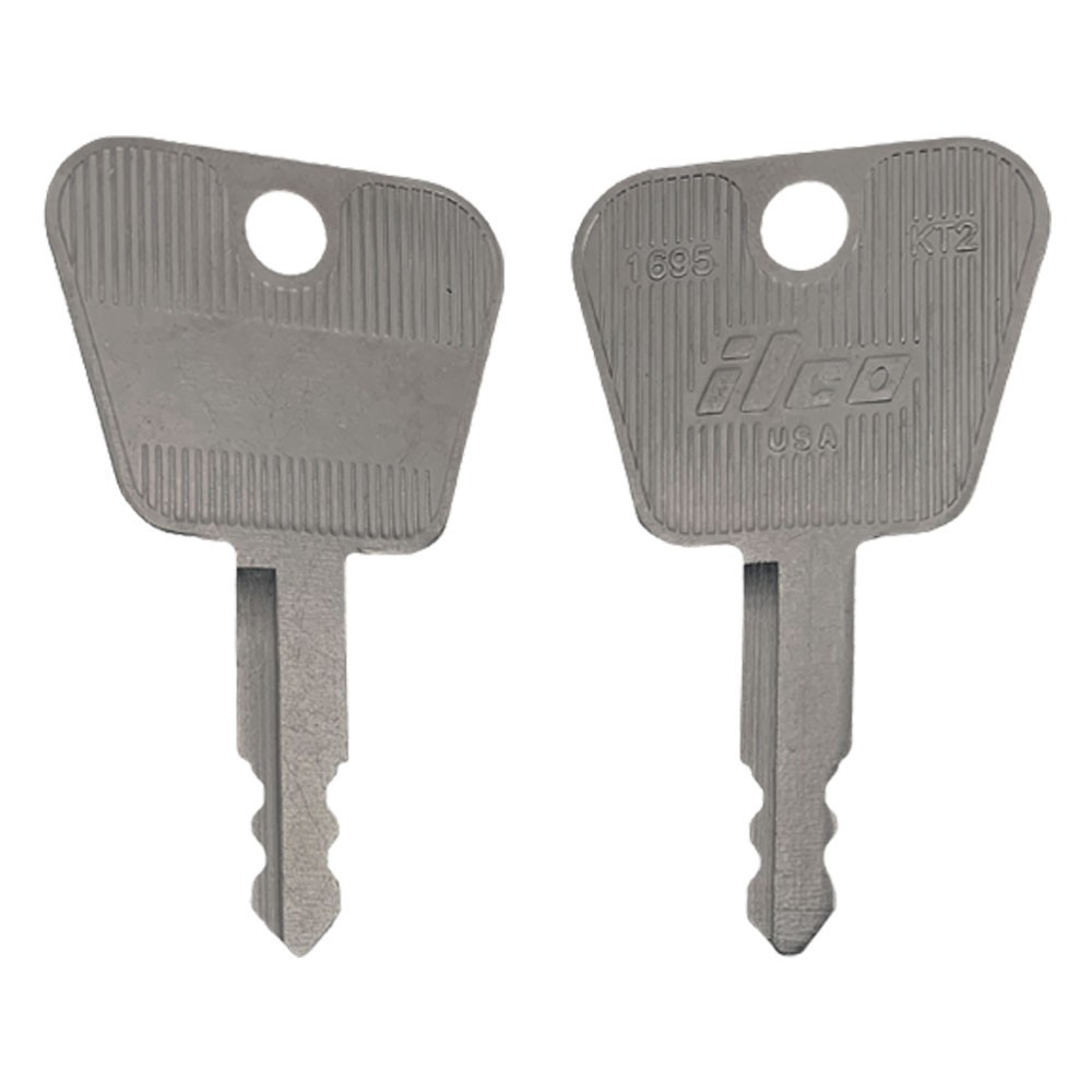 KT2 Key Blank Nickel
