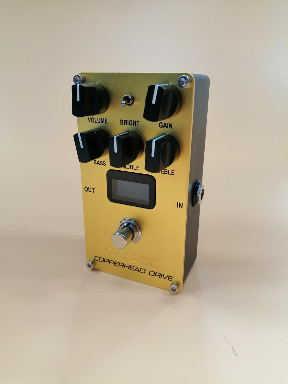 VOX COPPERHEAD Drive Guitar effect Pedal Nutube Vacuum Tube Marshall-style Used