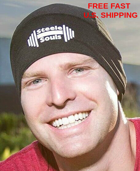 MOISTURE WICKING Beanie Tech Helmet Liner Gym Sports UPF+ 50 Keep Your HEAD COOL