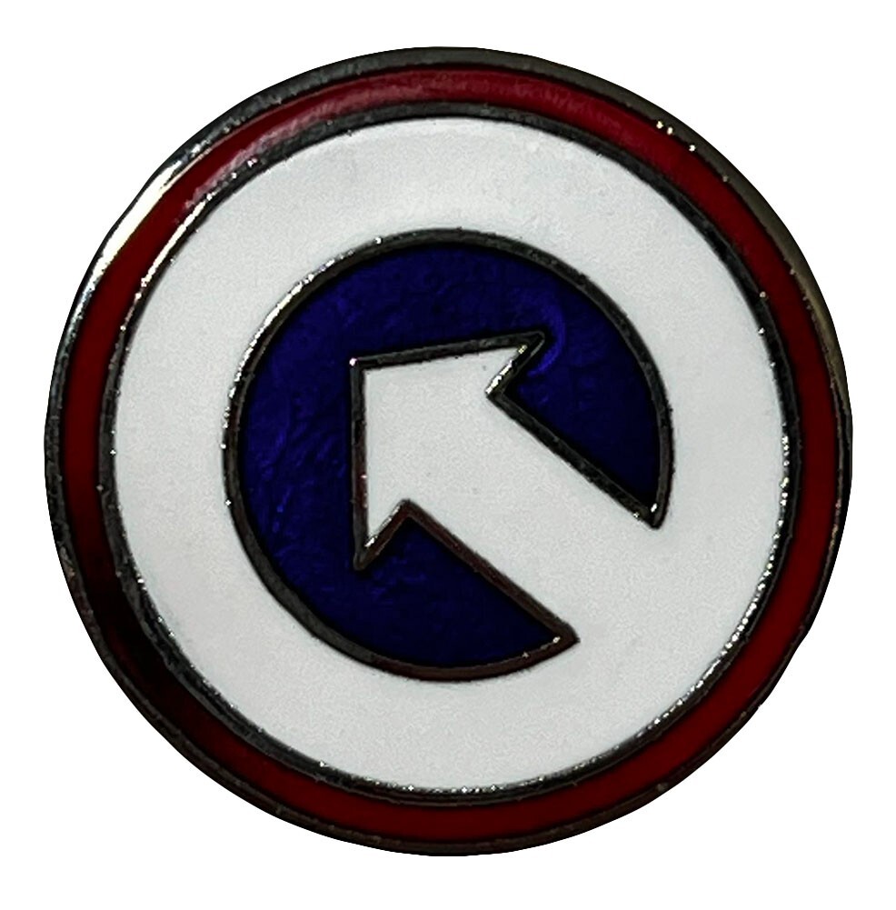 Pack of 3 1st Logistic Command Motorcycle Hat Cap Lapel Pin M-122