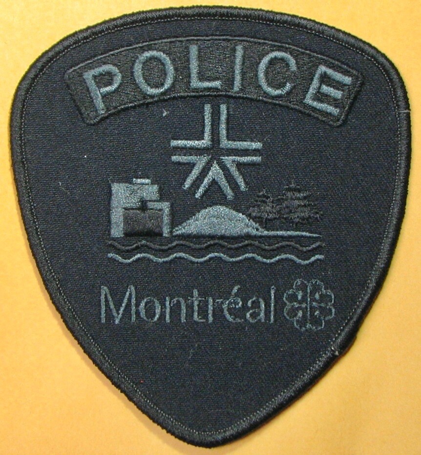 Montreal, Canada. Police Dept Patch. 4"X4.5". PP68.
