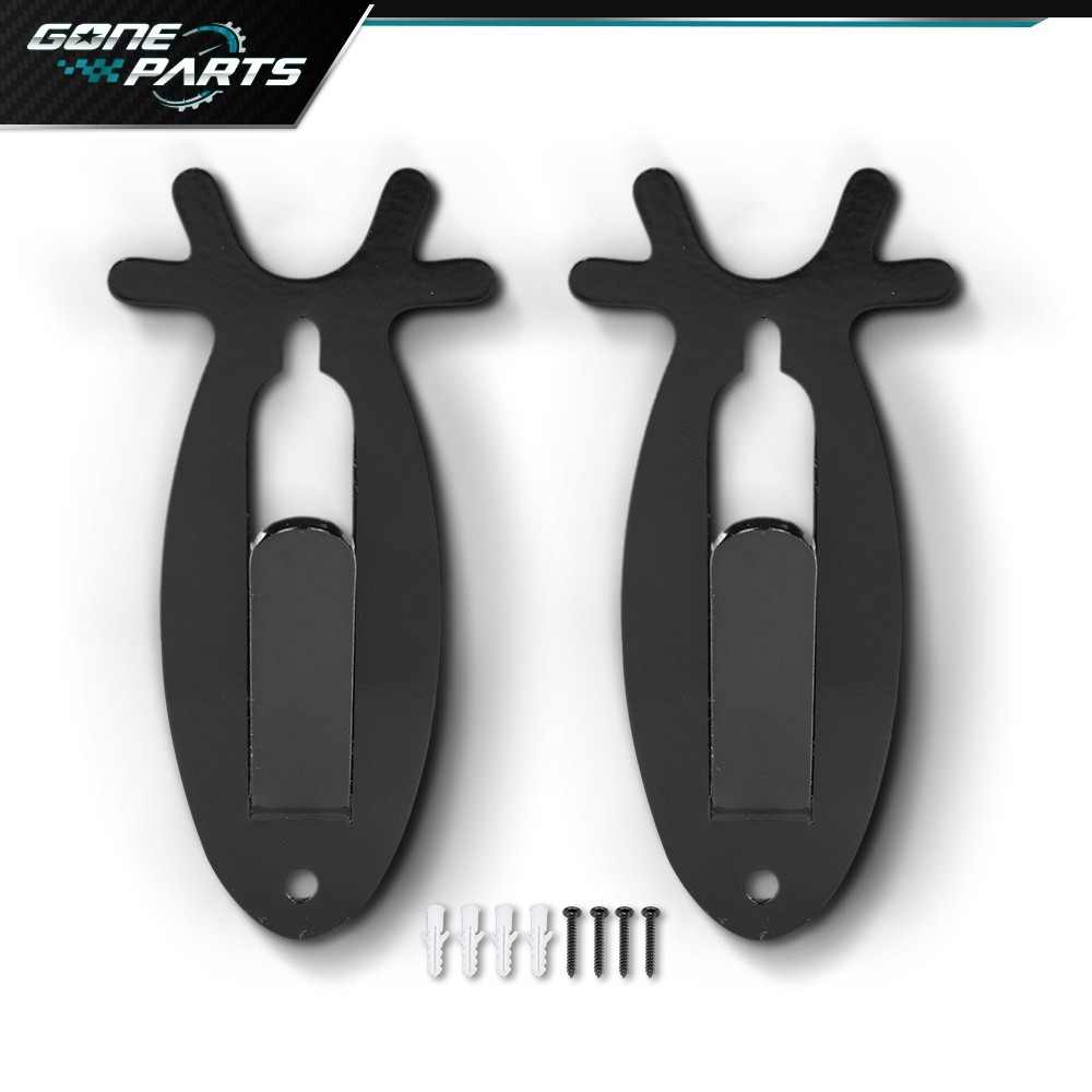 2 Pack of European Skull Wall Mount Bracket Hangers Fit For Deer Antler S