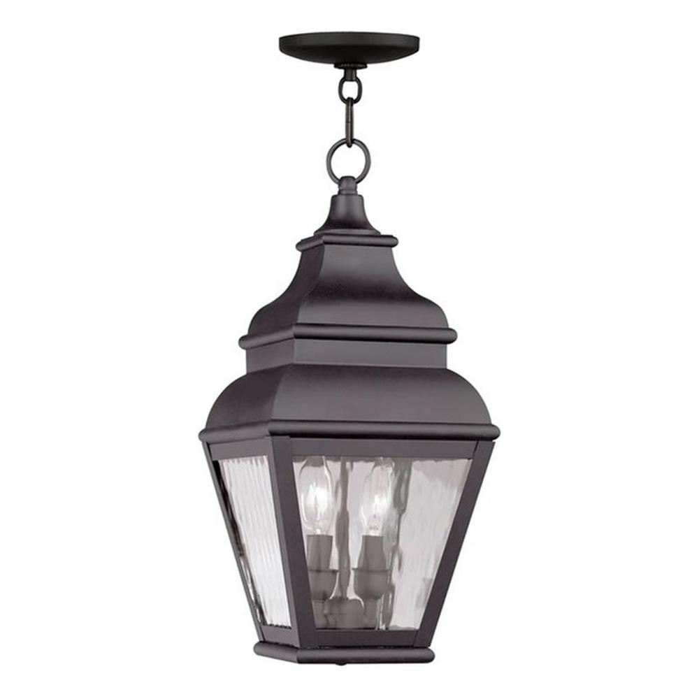 Beaumont Lane 2 Light Outdoor Chain Hang in Bronze