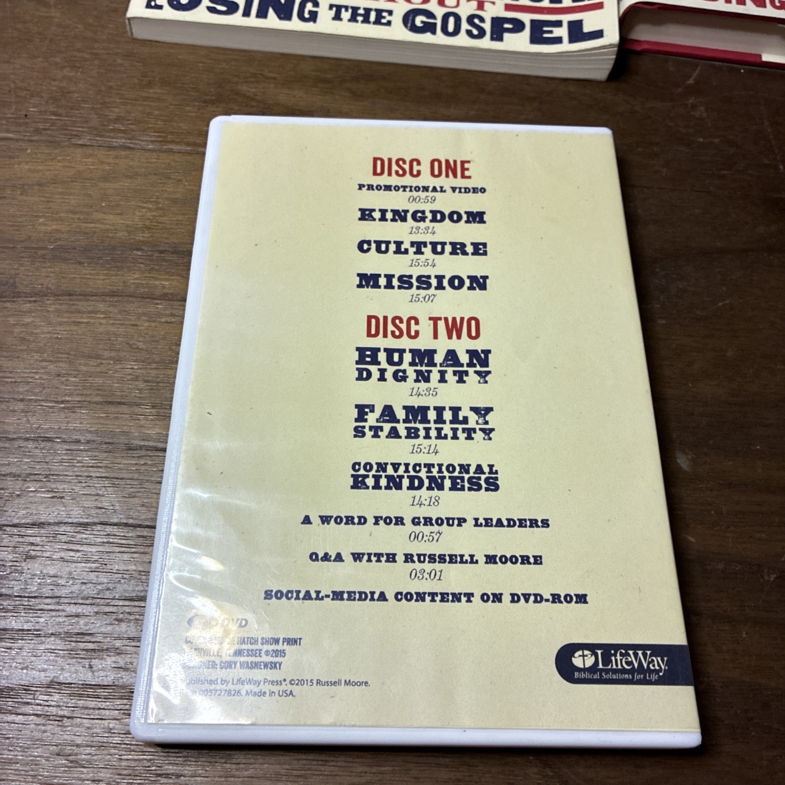 LifeWay - Russell Moore - ONWARD, 6-Session DVD Bible Study Kit