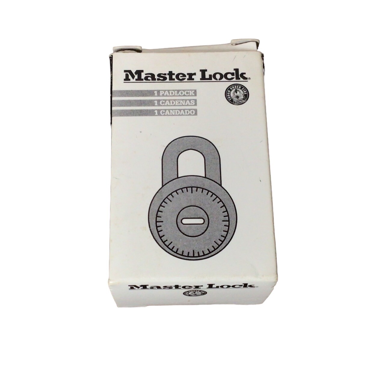 Master Lock 1525 Stainless Steel Combination Padlock Back To School Locker NEW