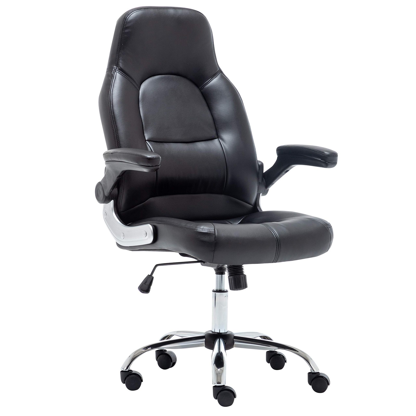 BTEXPERT Swivel Adjustable Black Home Office Gaming Chair, Executiv... Fast Ship