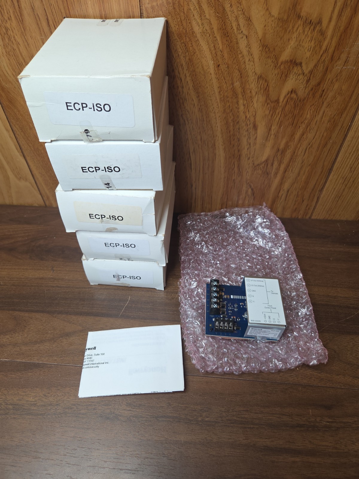 Honeywell ECP-ISO 5 Pack Lot New Open Box Bulk