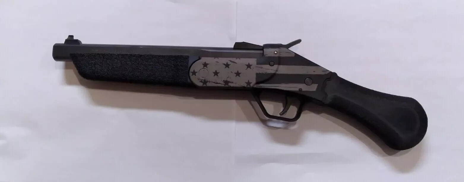 3D Printed Forearm and Riot Grip for Rossi Brawler 410/45 colt