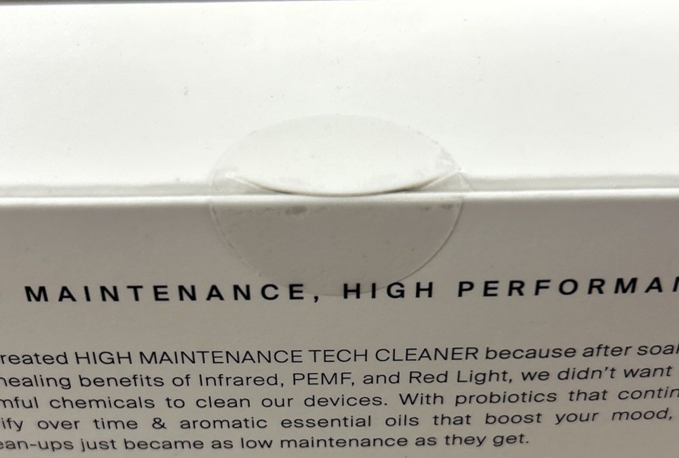 NEW Sealed HigherDOSE High-Maintenance Tech Cleaner Kit Spray Bottle & Refills