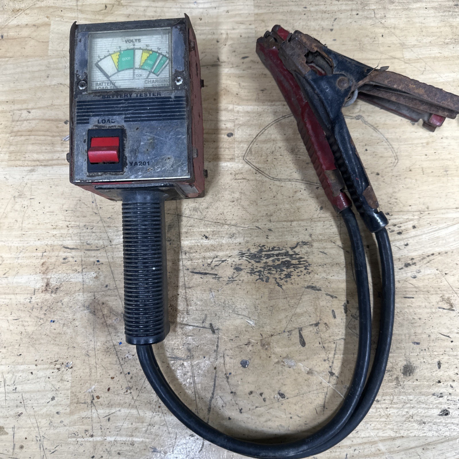 SNAP ON Battery Tester YA201 12 Volts Battery Load Test Charging System ASIS