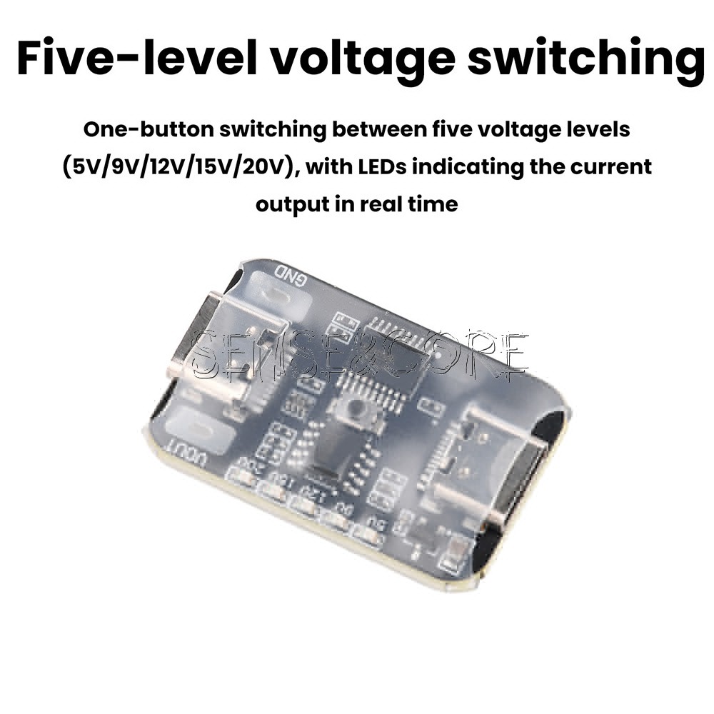 PD2.0/3.0 Fast Charging Decoy Module adjustable voltage Aging Test 5V~20V output