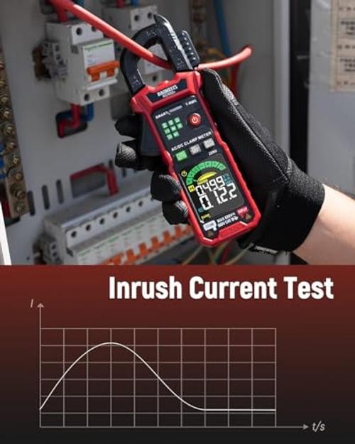 Smart Digital Clamp Meter, 2026 Intelligent Auto Ranging Multimeter 600A TRMS