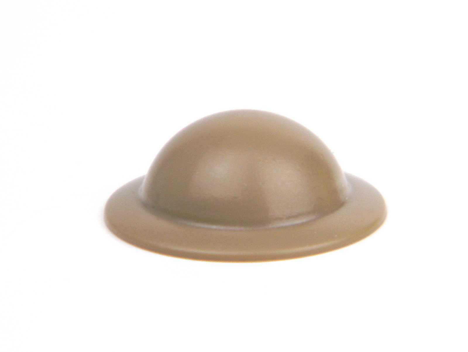 Brodie Helmet WWI military cap compatible with toy brick minifigures