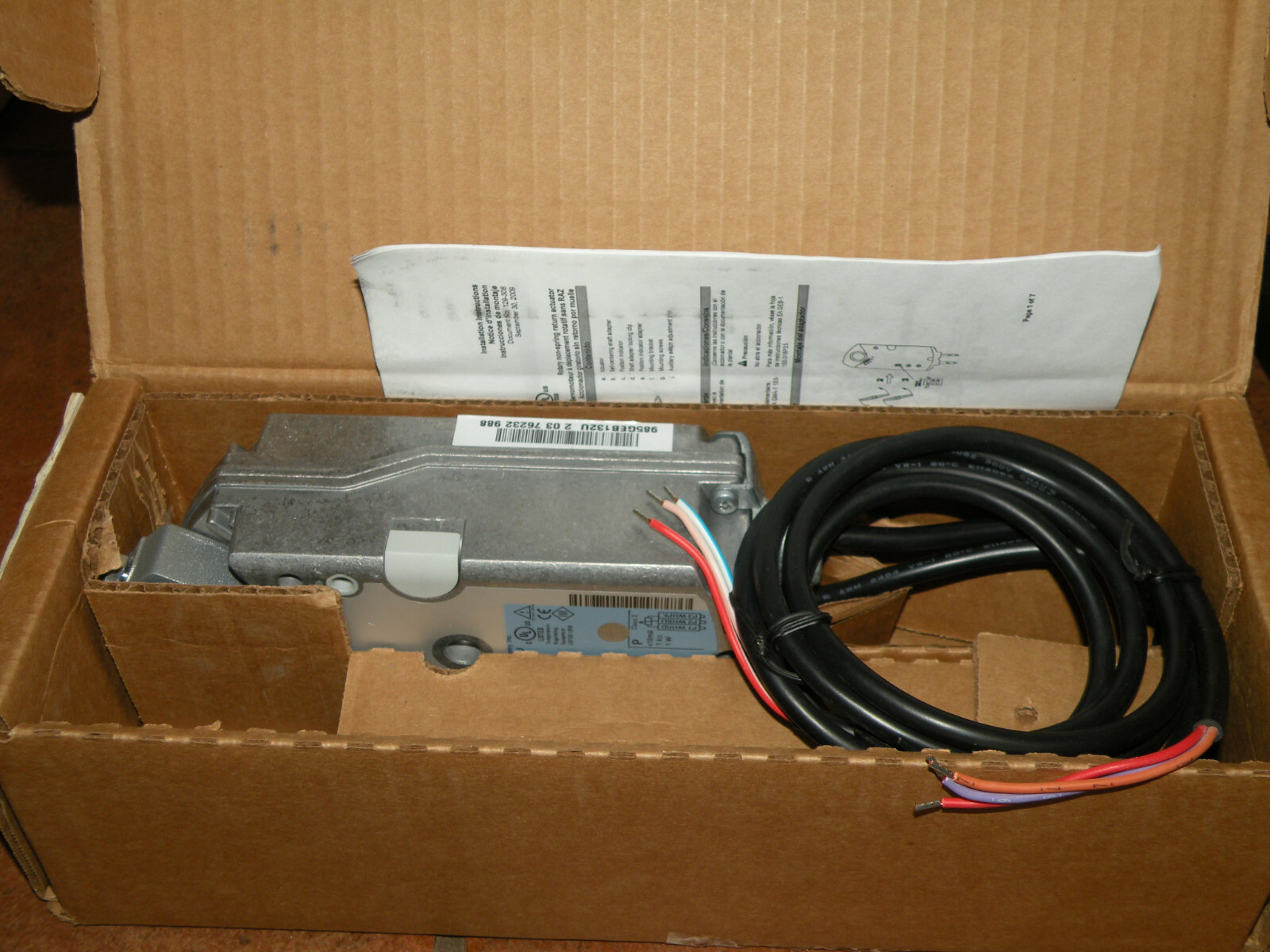 Siemens Open Air Actuator GEB132.1U