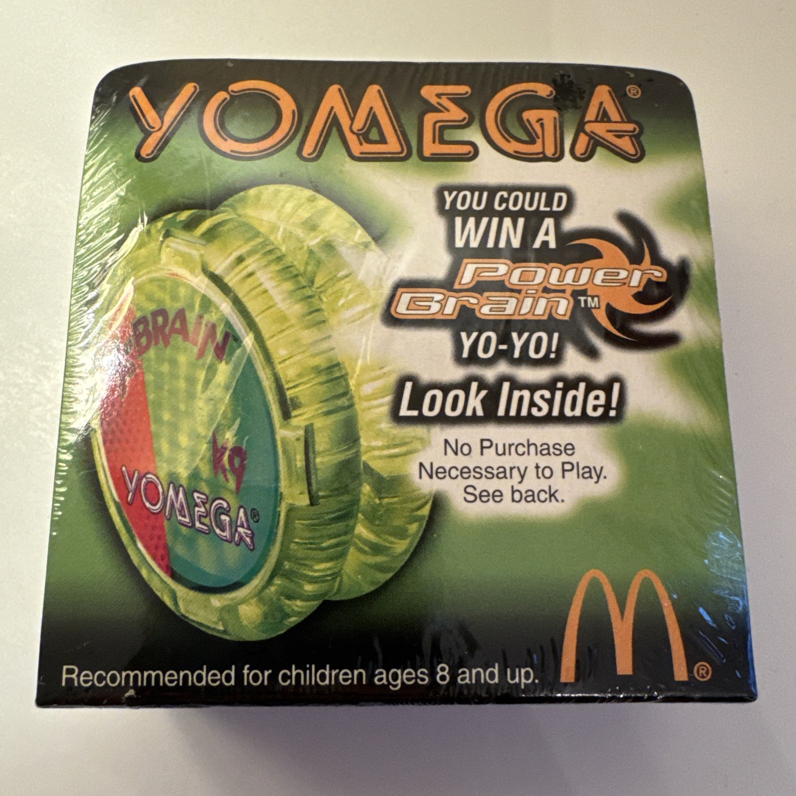 Yomega X-Brain Yo-Yo McDonald's 2000 Factory Sealed LIME