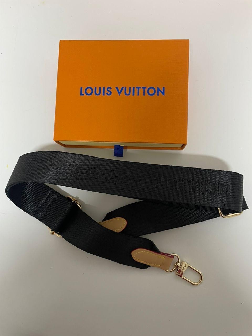 Louis Vuitton Shoulder Strap Adjustable Crossbody Shoulder Replacement Black