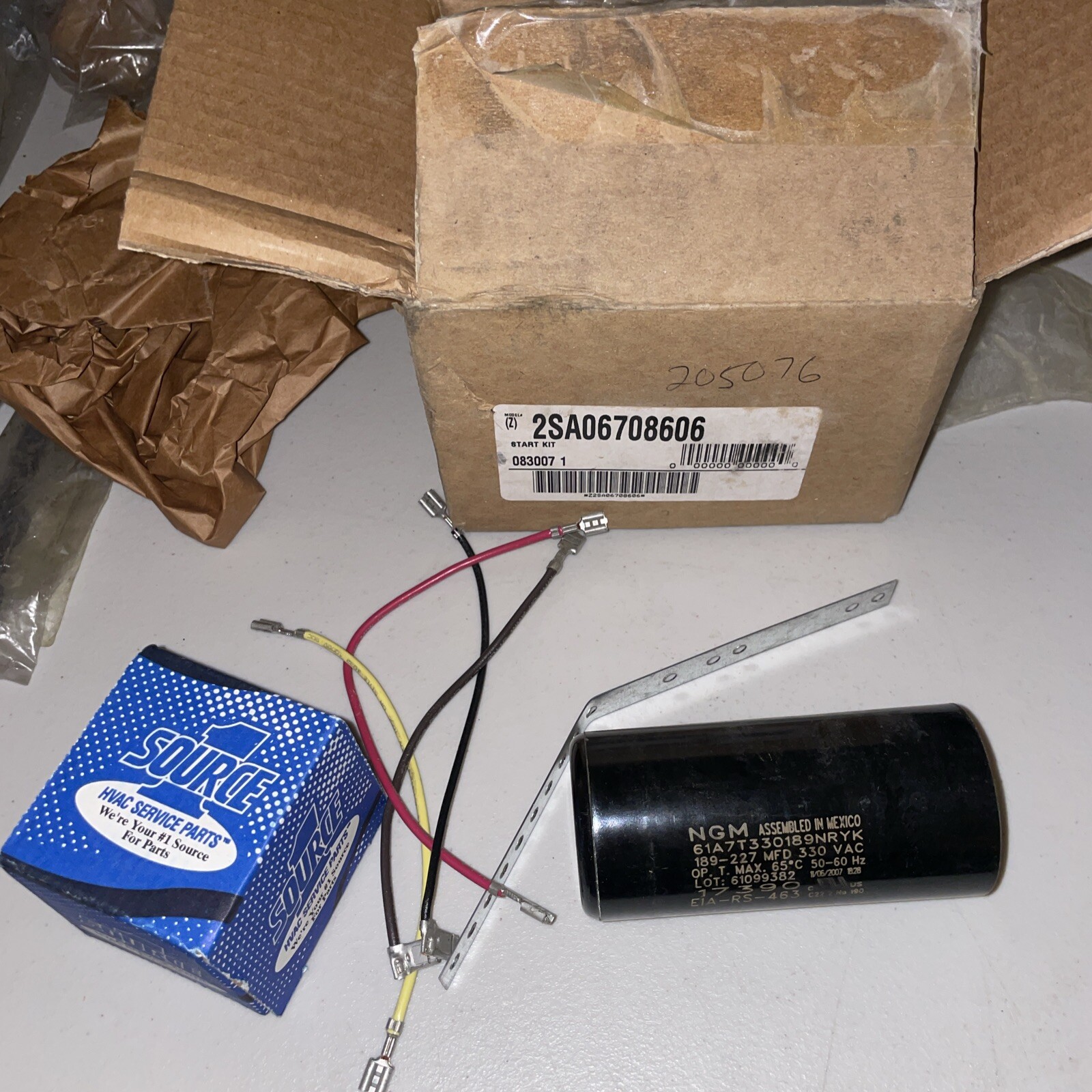 YORK First Source 2SA06708606 START KIT 205076