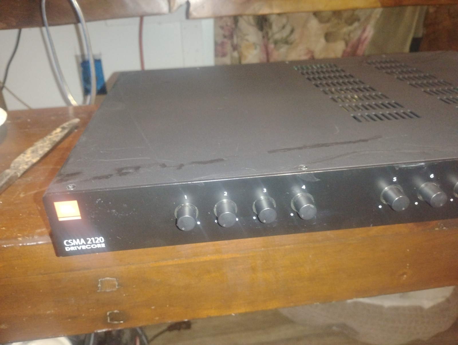 JBL CSMA 2120 Drivecore Commercial / Industrial Mixer Amplifier - 2 x 120W #528