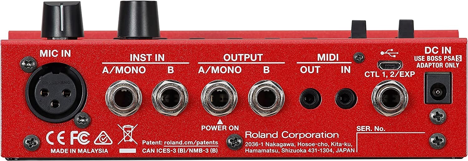 BOSS RC-500 Loop Station Looper Sequencer Effect Pedal Numerous Rhythm Patterns