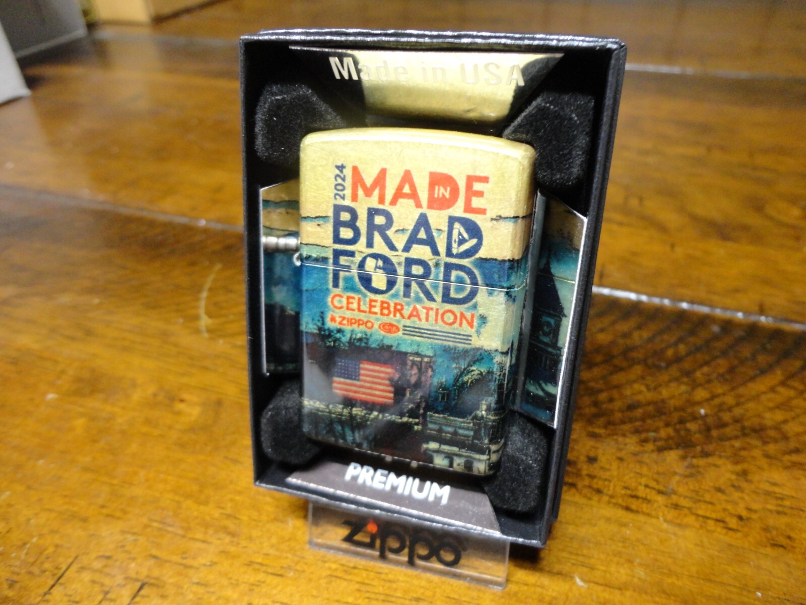 MADE IN BRADFORD 2024 540 FUSION ZIPPO LIGHTER SHOW BRADFORD PA ZIPPO LIGHTER