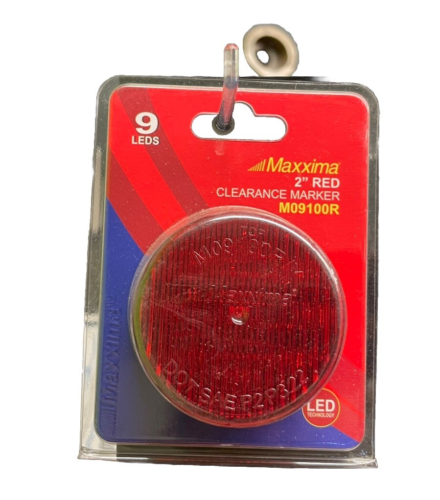 Maxxima M09100R 2” Round Led Grommet Mount Clearance light