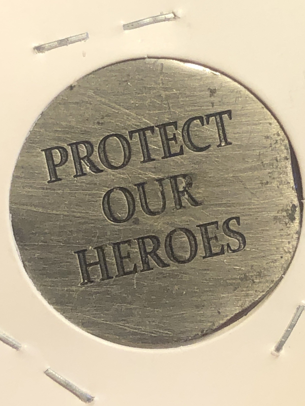 Army Token Protect Our Heroes
