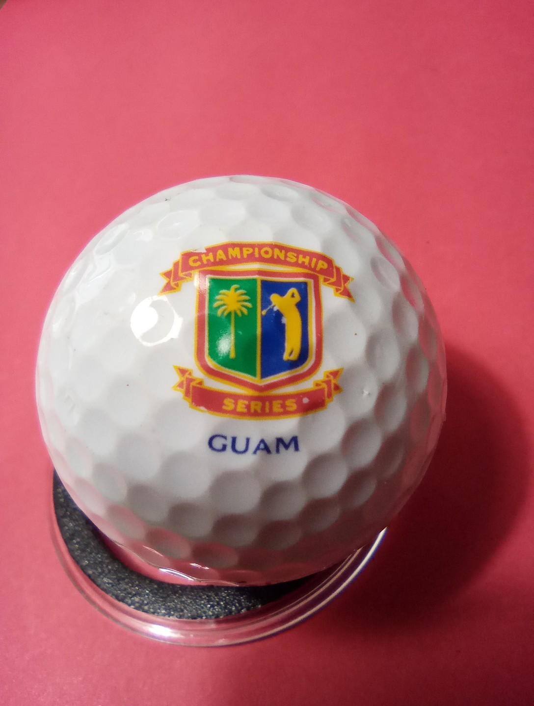CHAMPIONSHIP SERIES GUAM LOGO GOLF BALL GREAT FOR ANY VINTAGE COLLECTION!
