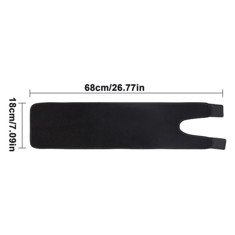 2pc Adjustable Leg Support Brace Thigh High Compression Sleeve Socks Pain Relief