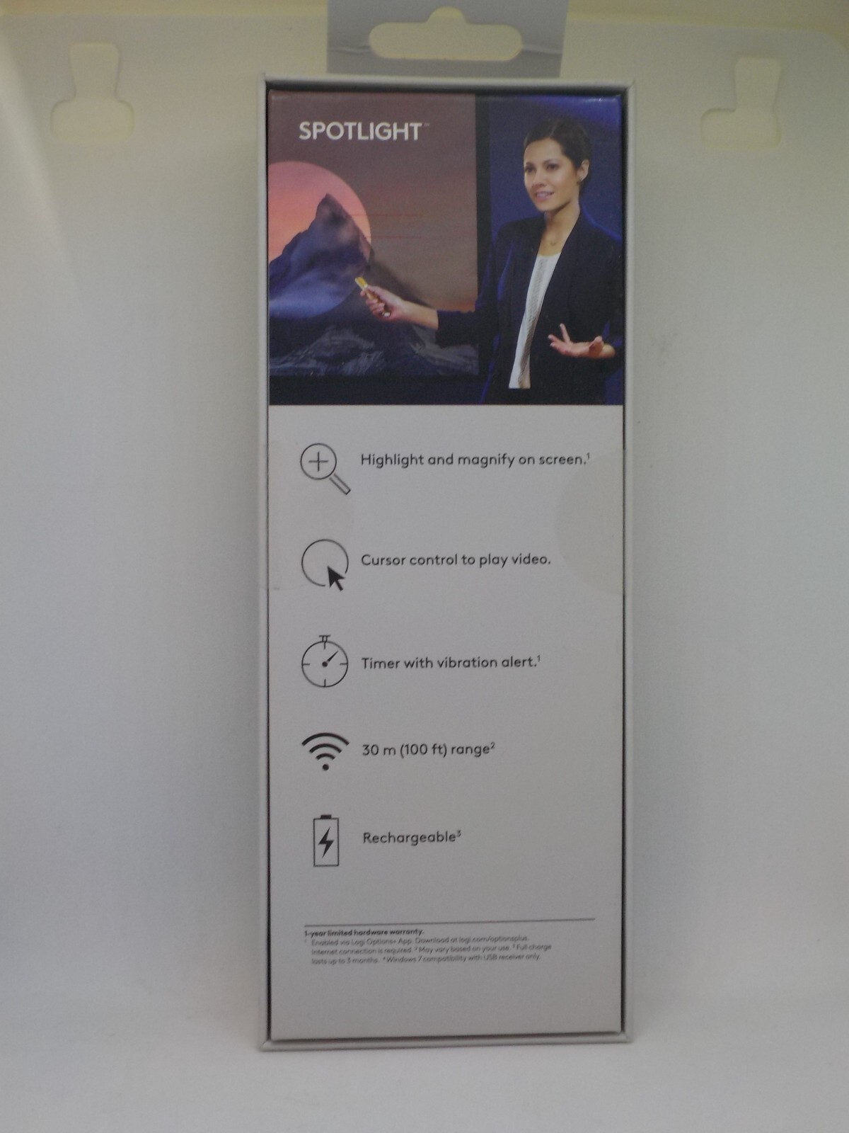 New Logitech Spotlight Presentation Remote - Advanced Digital Highlighting