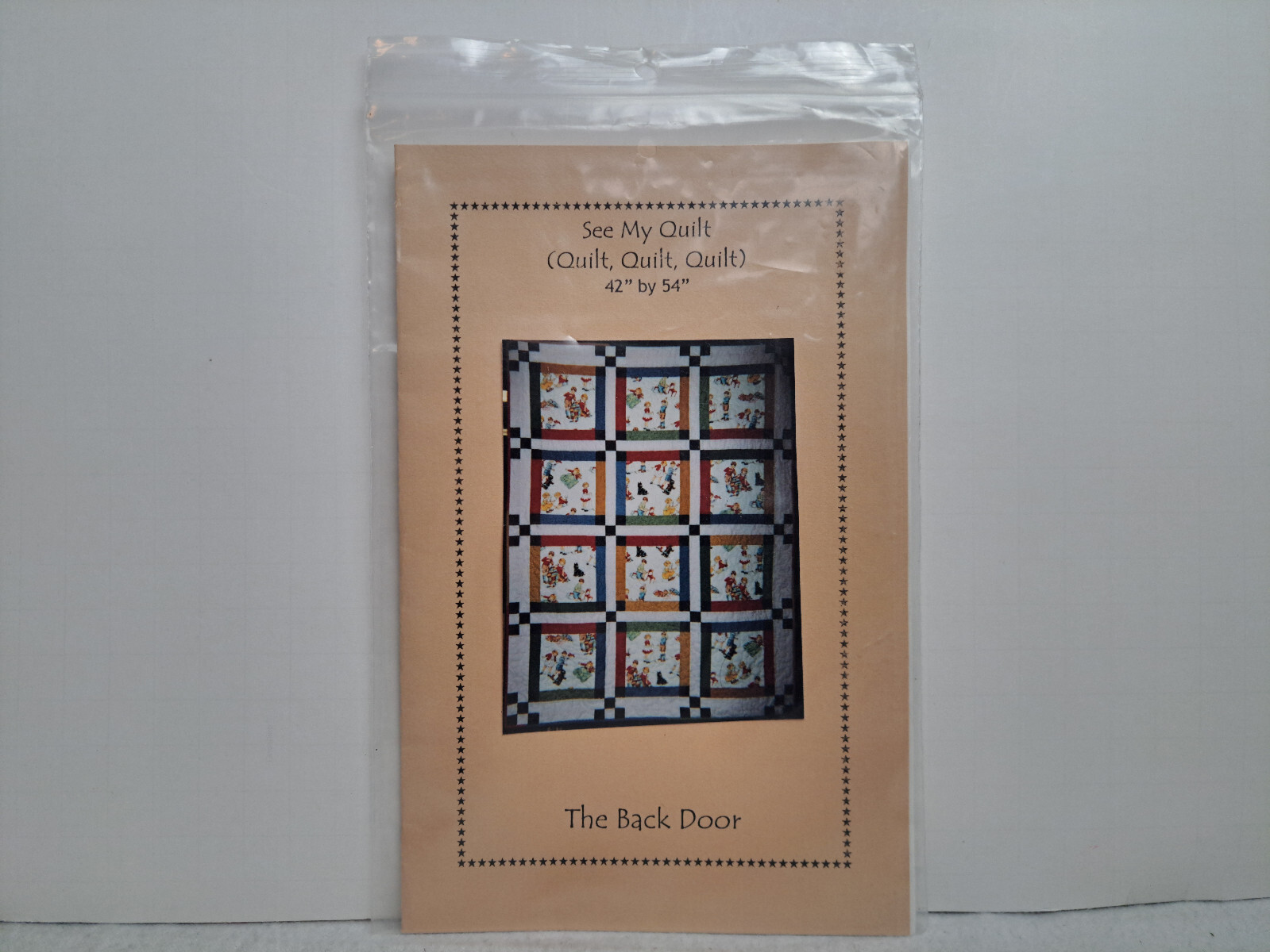 The Back Door Quilt Pattern - See My Quilt (42" x 54") - Uncut