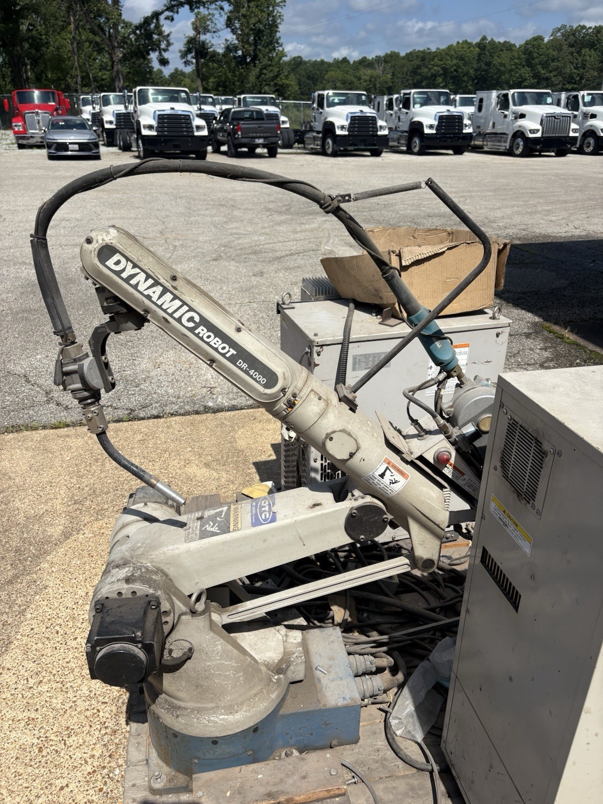 OTC Daihen IRB-651 Arc Welding Robotic Arm Assembly Manipulator w/ DR Control