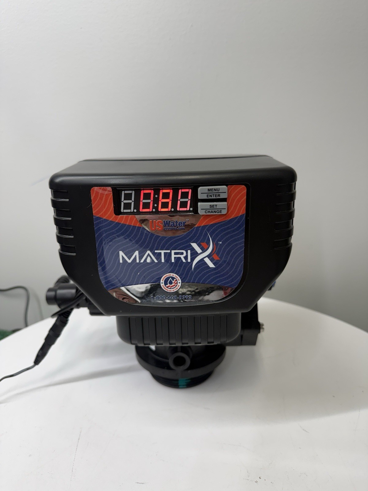 U.S. Water Systems Matrixx Water Softener Control Unit  With Power Supply