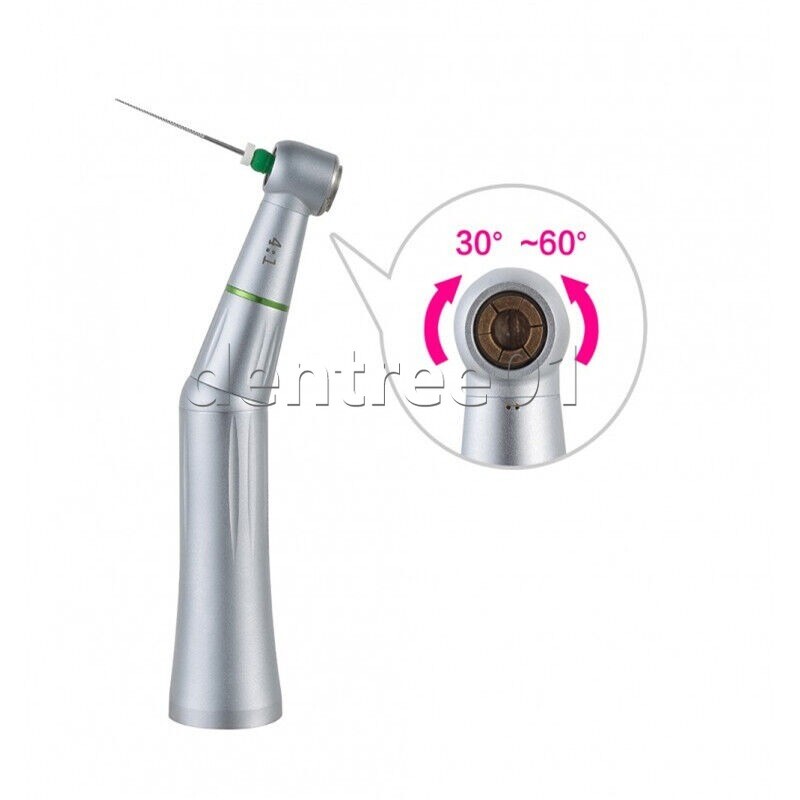 Dental 4:1 Endo E Type Reciprocating Handpiece Contra Angle Endodontic 60° M4