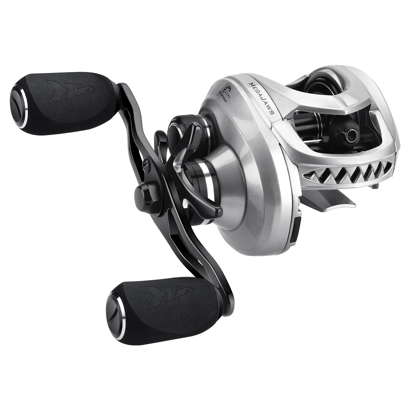 KastKing MegaJaws New AutoMag Dual Braking System Baitcasting Fishing Reel-New