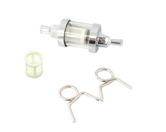 EMGO Inline 5/16" Fuel Filter Glass for Yamaha 1997 98 YZF 1000 99-01 YZF1000 R1