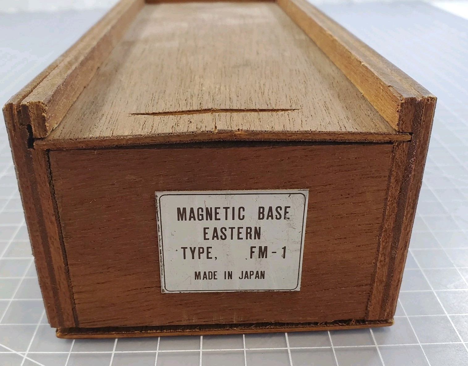 Eastern Magnetic Base Dial Indicator Holder Stand With Box Broken Knob