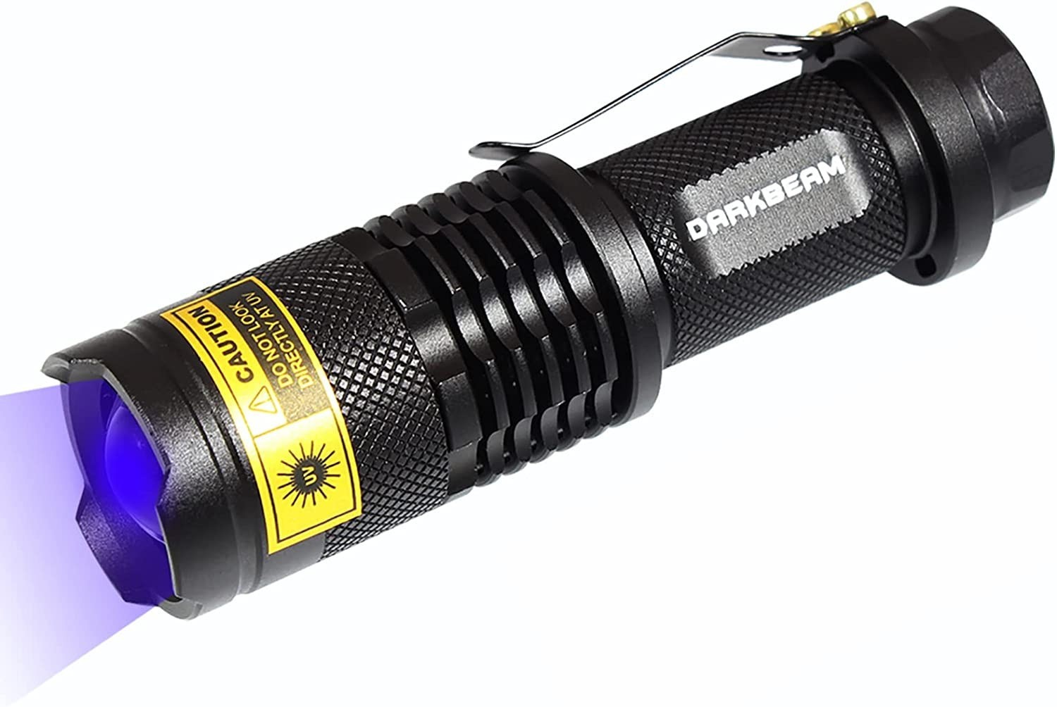 UV 365Nm Light Wood Lamp Blacklight Ultraviolet Flashlight LED Portable Mini 1/2
