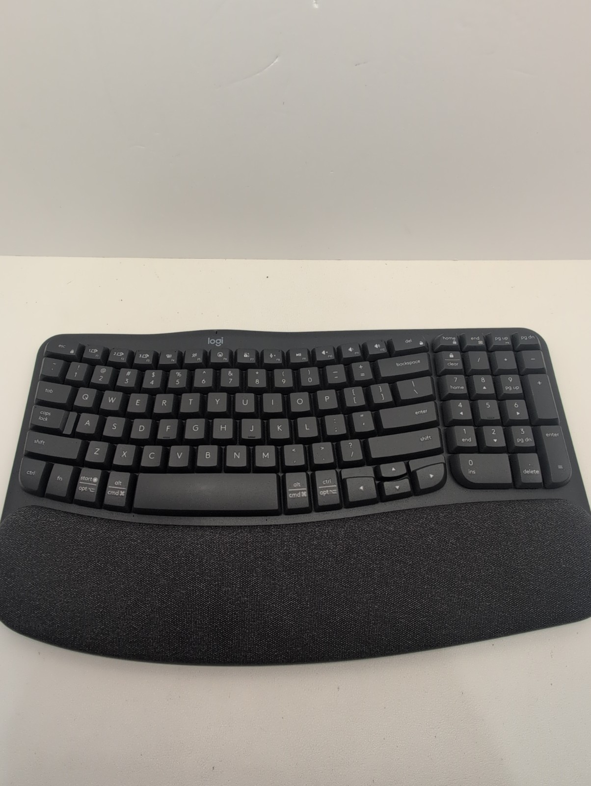 Logitech Wave Keys MK670 Combo Ergonomic Wireless Keyboard Only No Dongle
