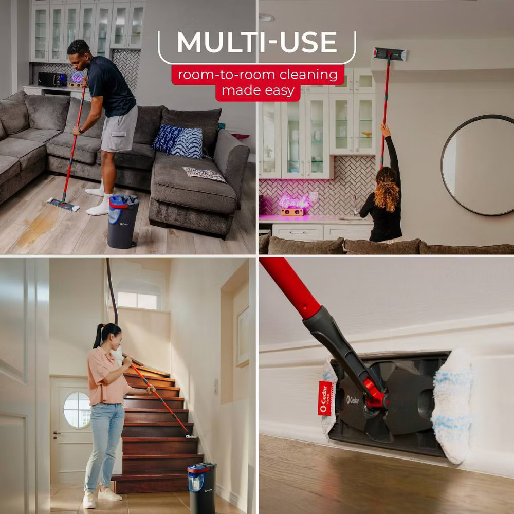 O-Cedar H2prO Flat Mop System