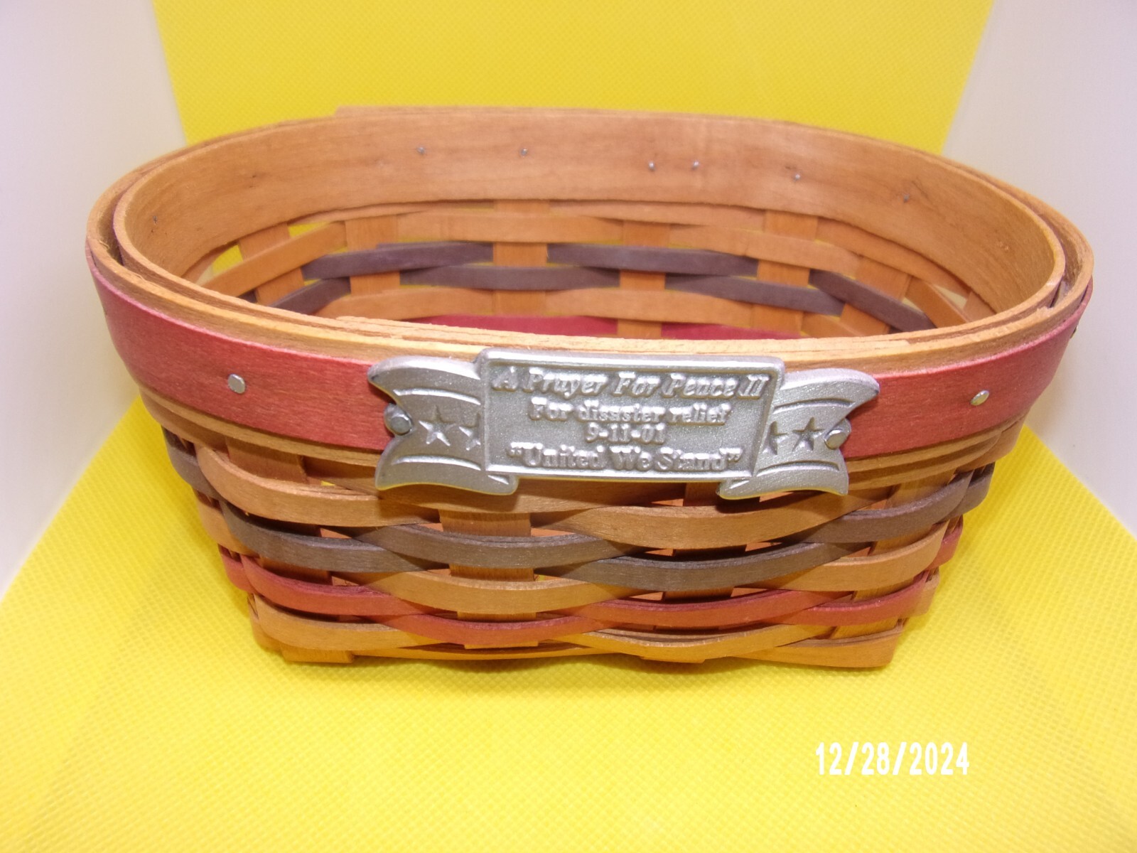 Longaberger 911 Basket