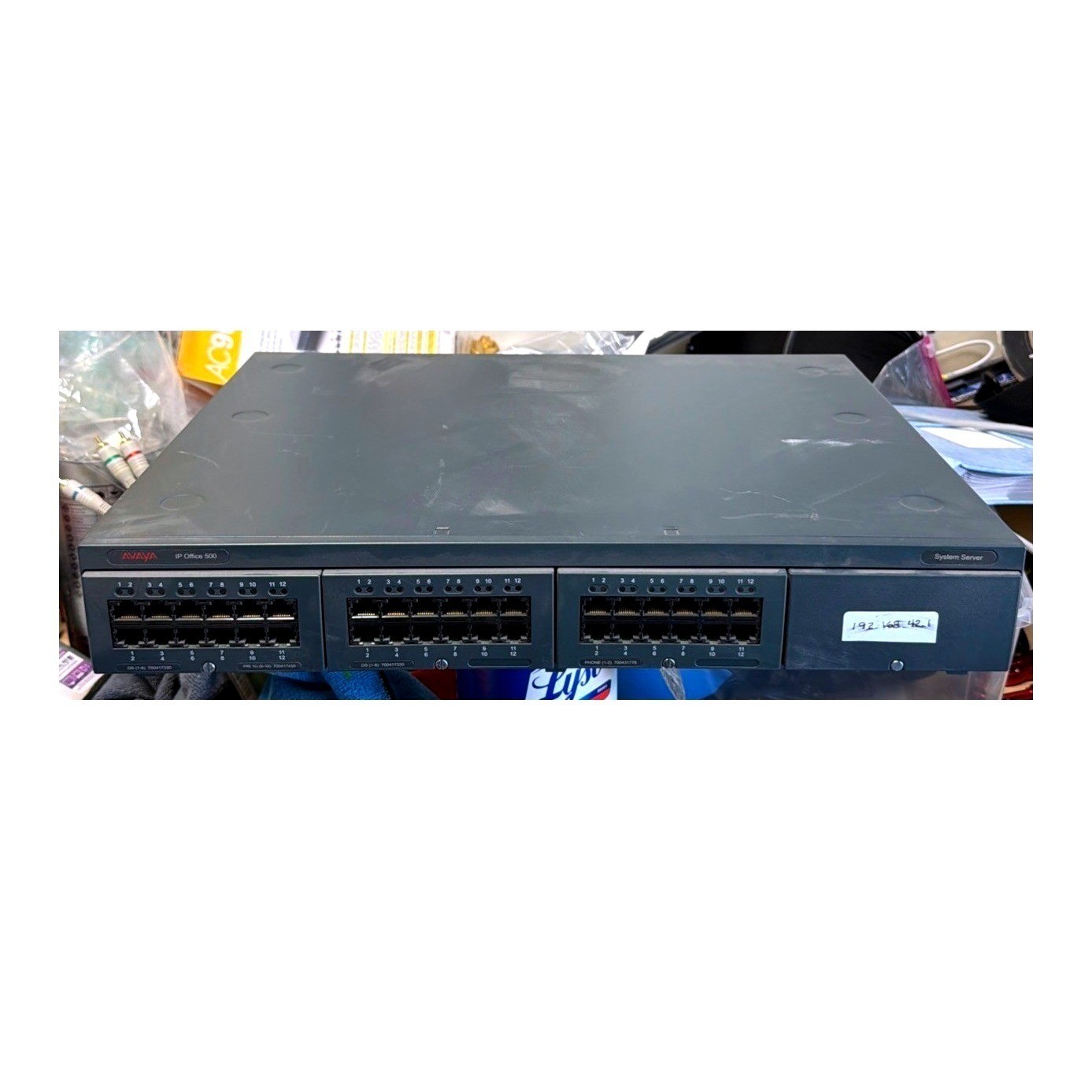 Avaya IP Office 500 System Unit PCS 06 700417207 with Embedded Messaging Kit