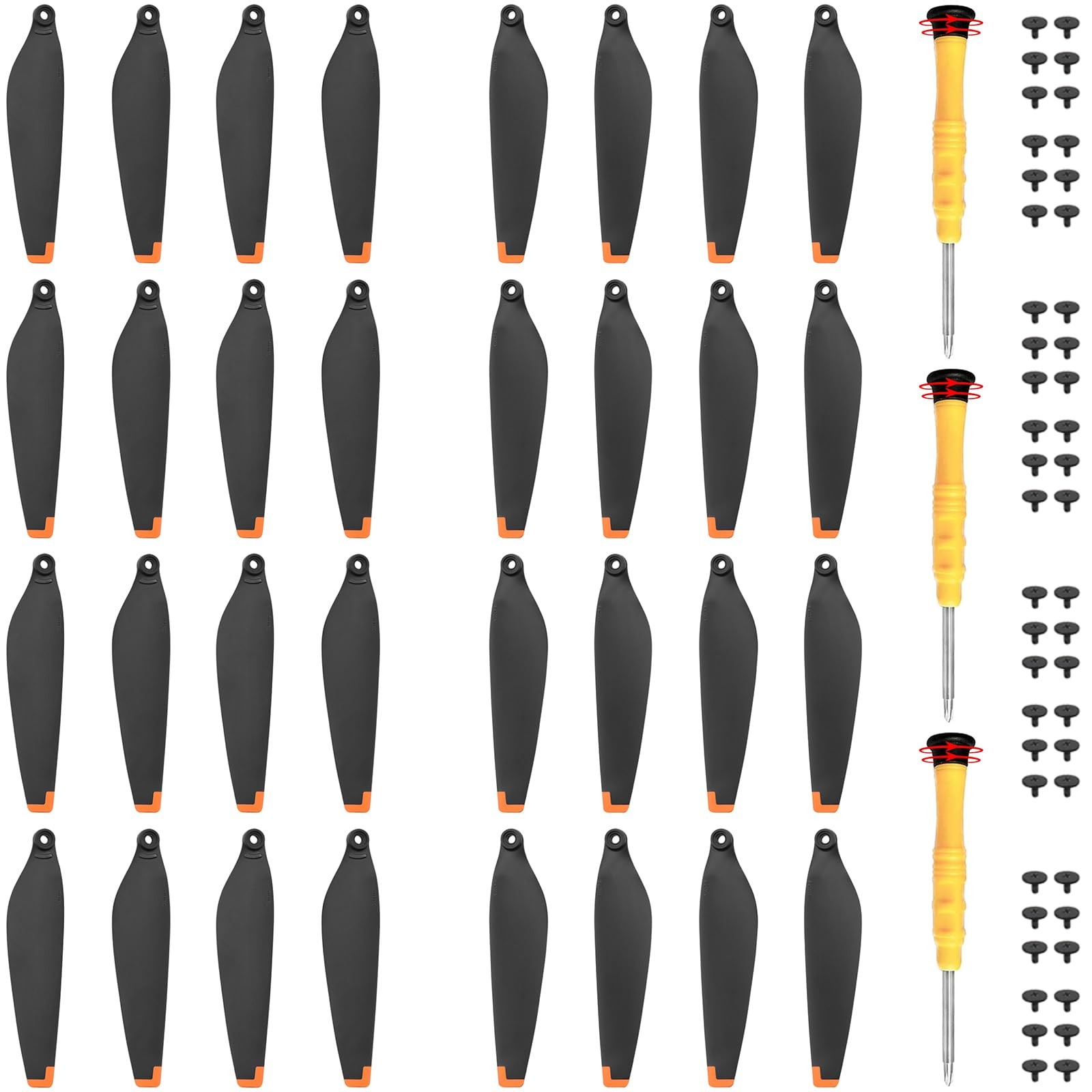 32 Pcs Propellers for DJI Mini 4 Pro & 3 Pro, Replacement Low-Noise and...