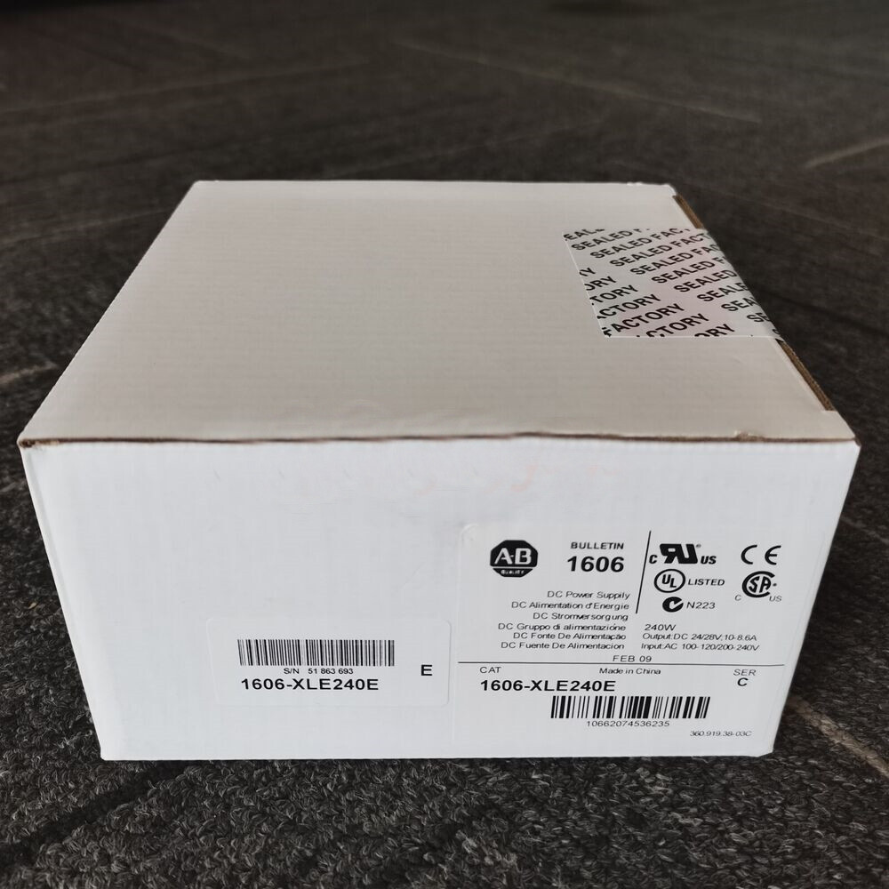 1606XLE240E  Allen-Bradley 1606-XLE240E  DC Power Supply Module In Box