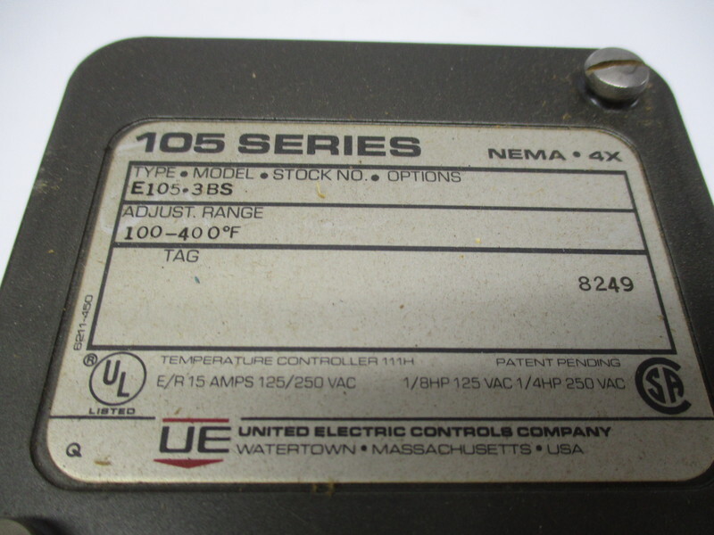 UNITED ELECTRIC E105-3BS NSNP