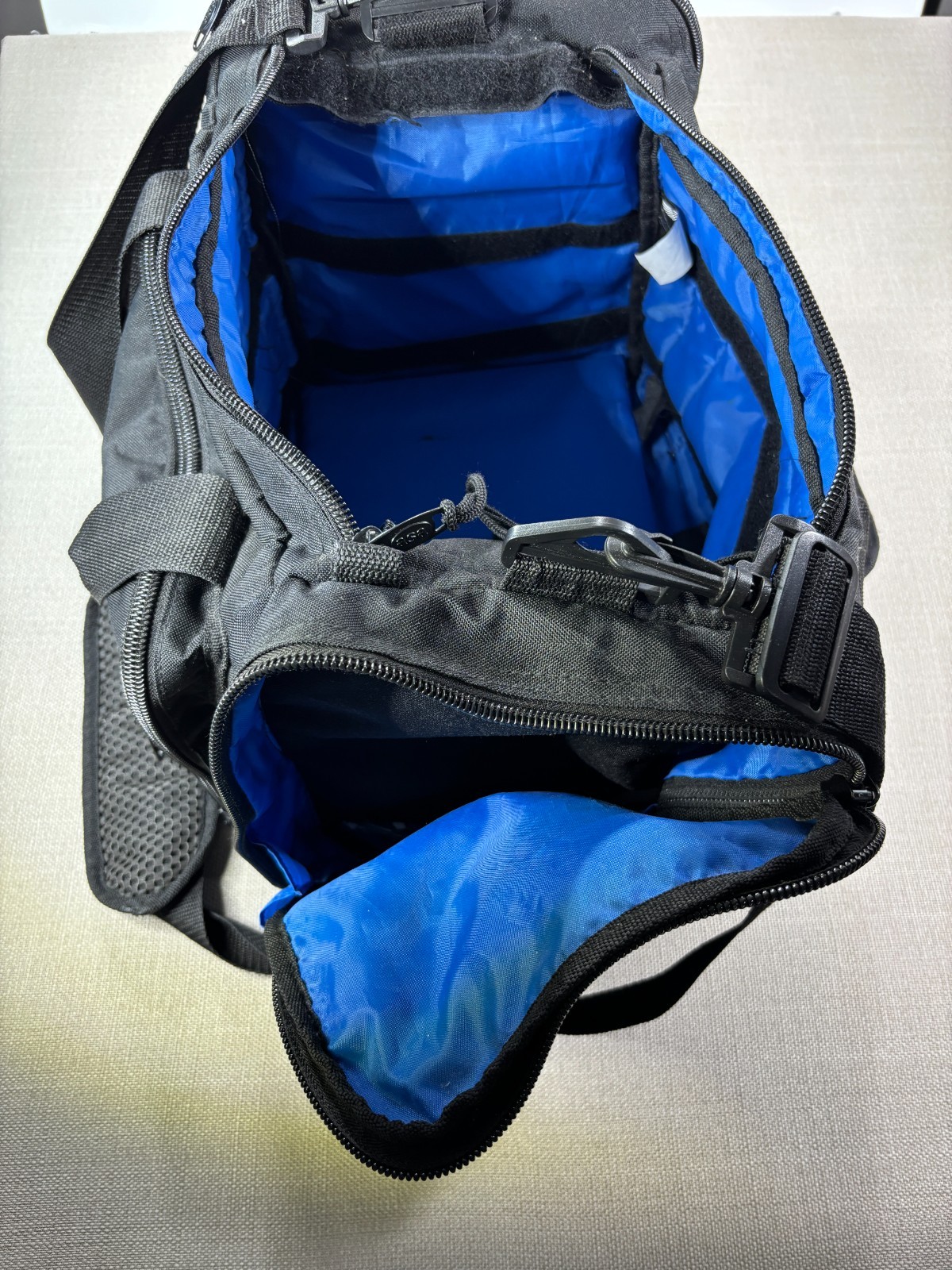 ASA AirClassics Pro Pilot Gear Flight Bag Black Multi Pockets