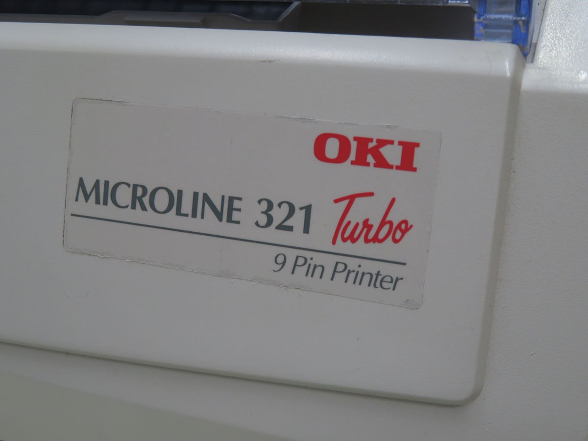 OKIDATA GE7100A 62411701 PARALLEL/USB DOT MATRIX PRINTER T258313