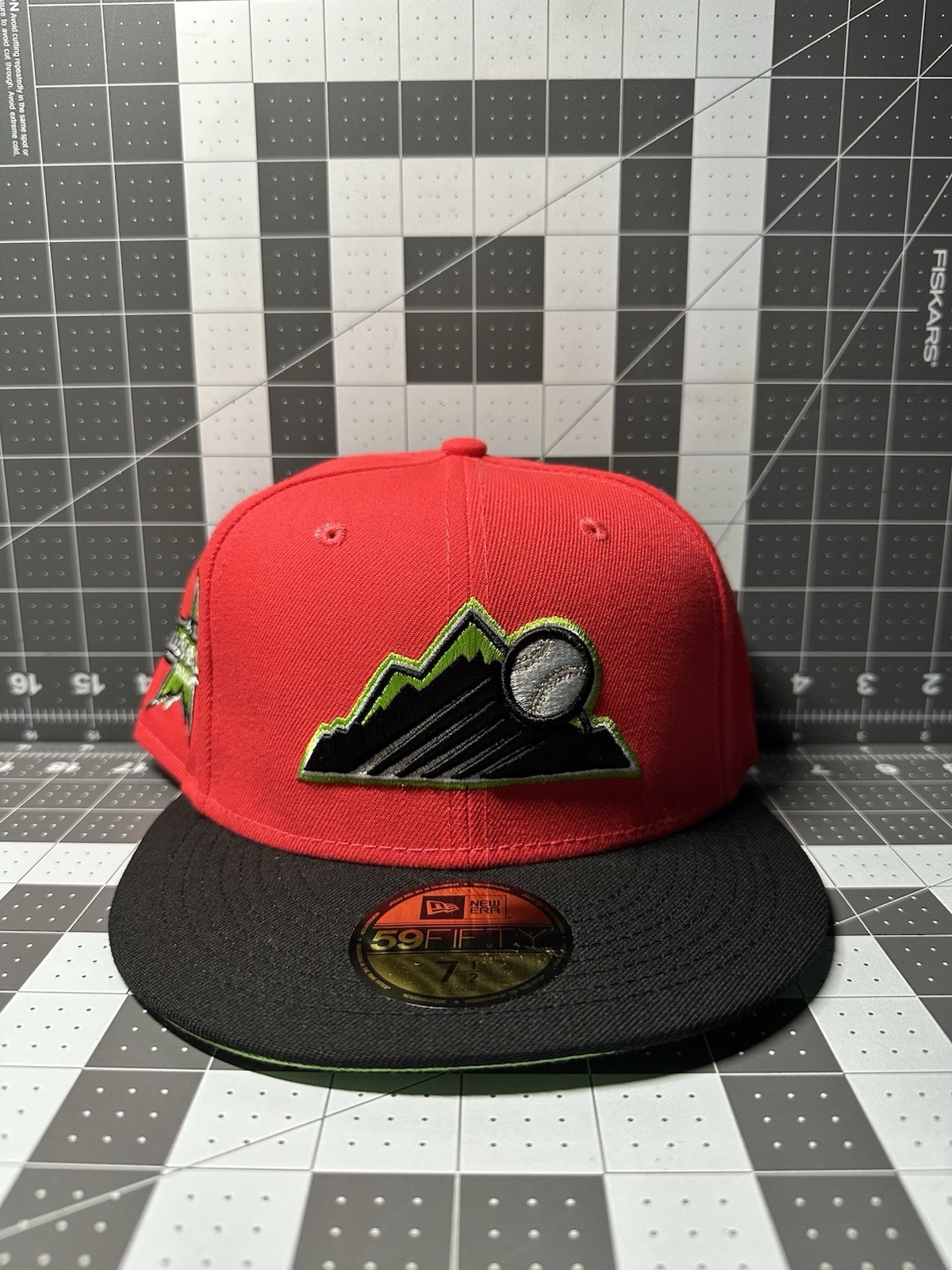 Colorado Rockies Fitted Hat 7 1/2 “All Star Japanese Garden”